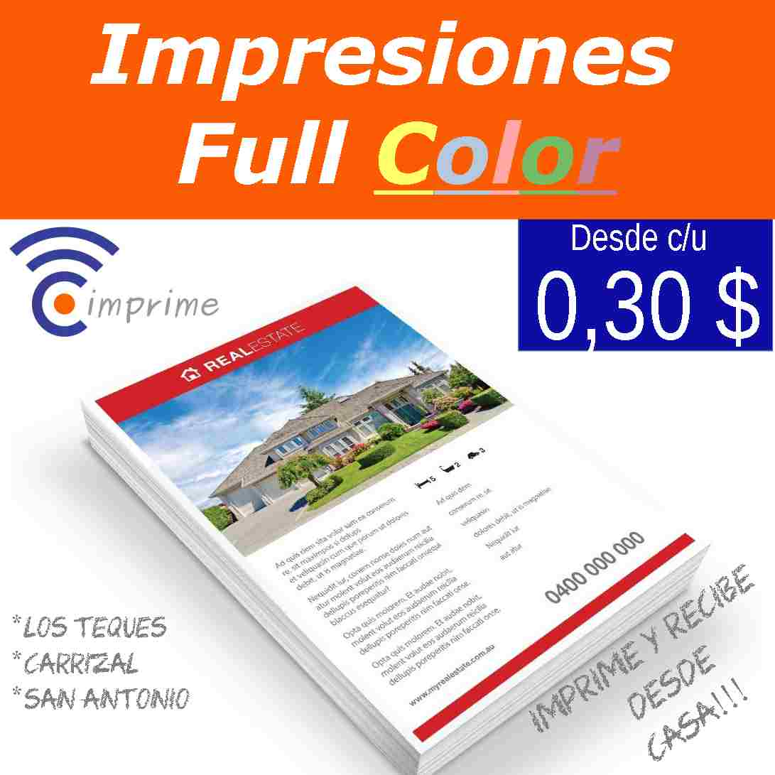 Impresiones a Color